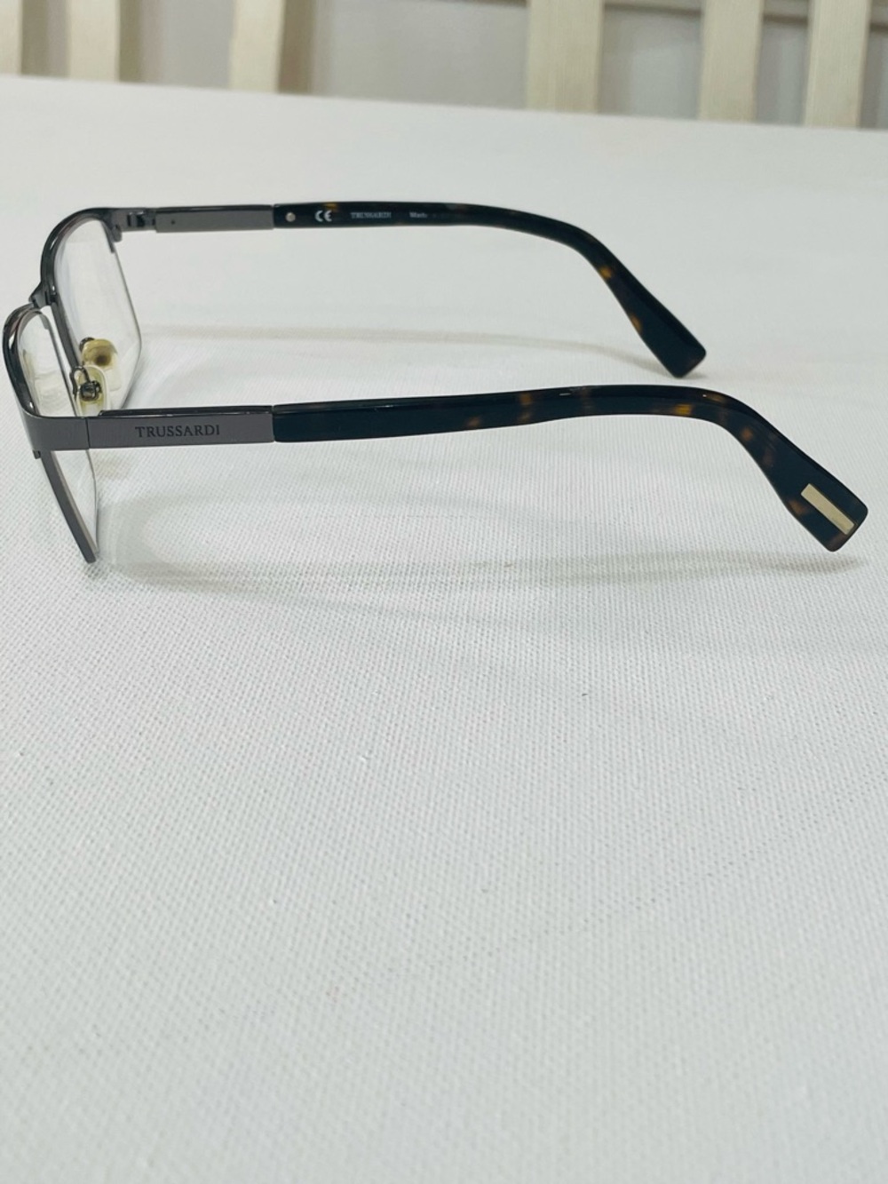 Trussardi Eyeglasses Frame VTR256K Col.0568 Unisex 55-16-145 - Picture 10 of 10